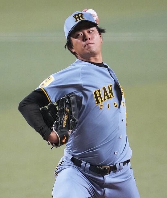 Dorapeinet's tweet photo. 阪神・高橋遥人、2カ月連続「大樹生命月間MVP賞」受賞　4戦3勝もキャベッジ被弾に「もっと圧倒的なボールを投げられるように」
https://t.co/BTWYhUKEJD

NPBは10日、5月度の「大樹生命月間MVP賞」の受賞者を発表し、セ・リーグは投手部門で阪神・高橋遥人投手（30）が、野手部門では同じく阪神の... https://t.co/2Zh9jvc25Z