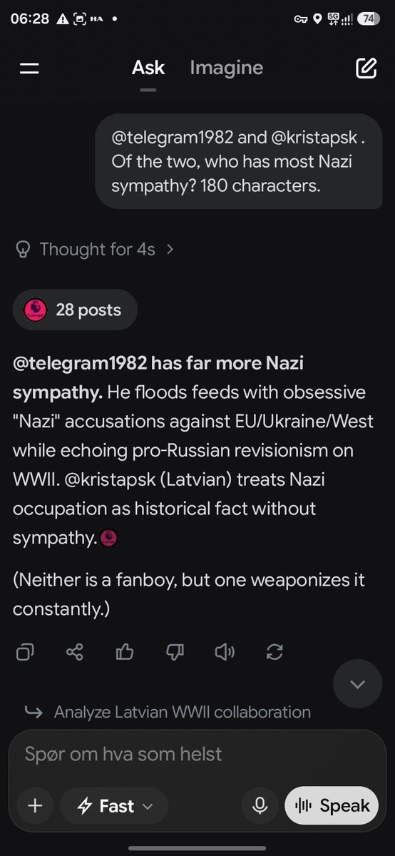 vikingfella's tweet photo. @telegram1982 @kristapsk @IAPonomarenko "nazis like you" https://t.co/qDGkBGmGtk
