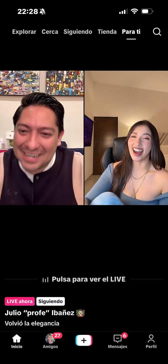 migueemx's tweet photo. Sabes que todo volvió a la normalidad cuando estás viendo tik tok y de repente te sale live del Profe Ibañez cotorreando morritas 🥹 https://t.co/NaniibnT1M