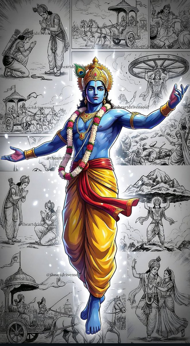 Bhgawad_Gita's tweet photo. Do your duty, love &amp; serve all beings, worship the Supreme, &amp; you will attain perfection. https://t.co/GRiNLlb1wE