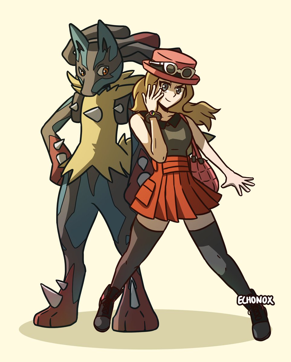 EchonoxYT's tweet photo. Art of Serena and Mega Lucario from Pokemon X/Y

#Pokemonartㅤ https://t.co/3rVlZT8dlW