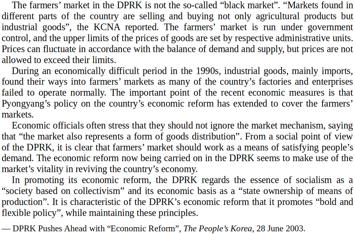 mostproo's tweet photo. @ImmaKrazyKat @PUNlSHEDJesus @InfraHaz - nothing wrong with that
- shortages of everything ended in the early 2010s
- people make their own houses and stay in it unlike the anti homeless infra in the west
- songbun is a myth
- never read the DPRK constitution award
-local markets that were state endorsed extensions of https://t.co/KX9x1T6wky