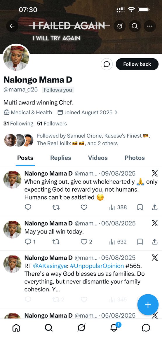 Nnalongo Mama D🧑🍳 tweet media