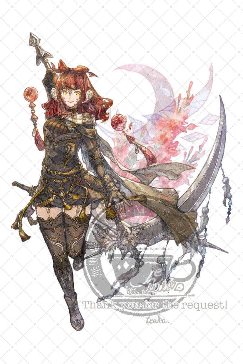 benicya_lr's tweet photo. リクエストありがとうございます！🌙🪽 https://t.co/Bekp4WfAVc