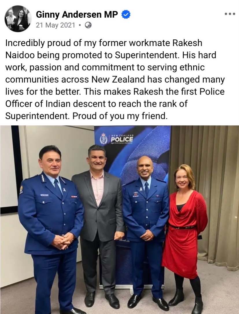 Suitandtie9999's tweet photo. What possible excuse could Rakesh Naidoo have for hiding his Labour ambitions from his superiors for months and failing to notify them the instant he responded to the Party’s initial overtures?

It increasingly appears the only plausible explanation is that the entire process was deliberately concealed and stage-managed by Chris Hipkins and the Labour Party  - carefully timed to ambush the govt and generate maximum embarrassment, and harvest cheap political points. All at the expense of public trust and the Police’s impartiality.