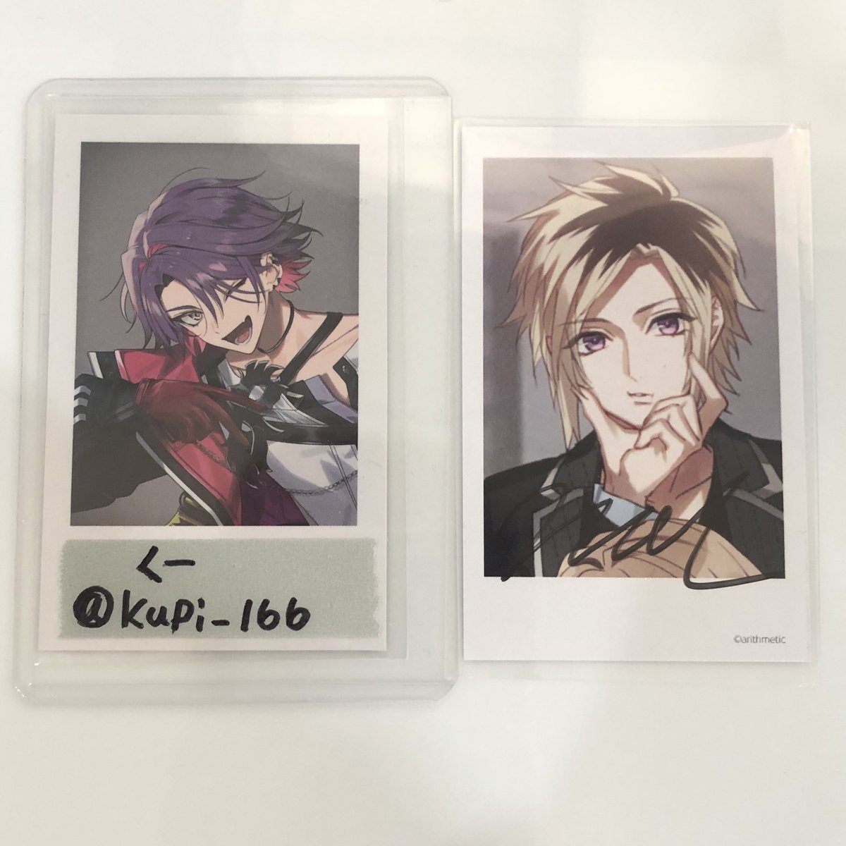 kupi_166's tweet photo. 【交換】DYNAMIC CHORD ダイナミックコード ダイナー ハニビ ポップアップ チェキ風カード サイン

讓】成海 NaL サイン

求】亜貴、夕星 Toi、サイン

多角交換可能です

6/13渋谷のオリショで交換可能の方いらっしゃいましたら、お声掛けよろしくお願いいたします🙇‍♀️ https://t.co/kp2vxfaCvY