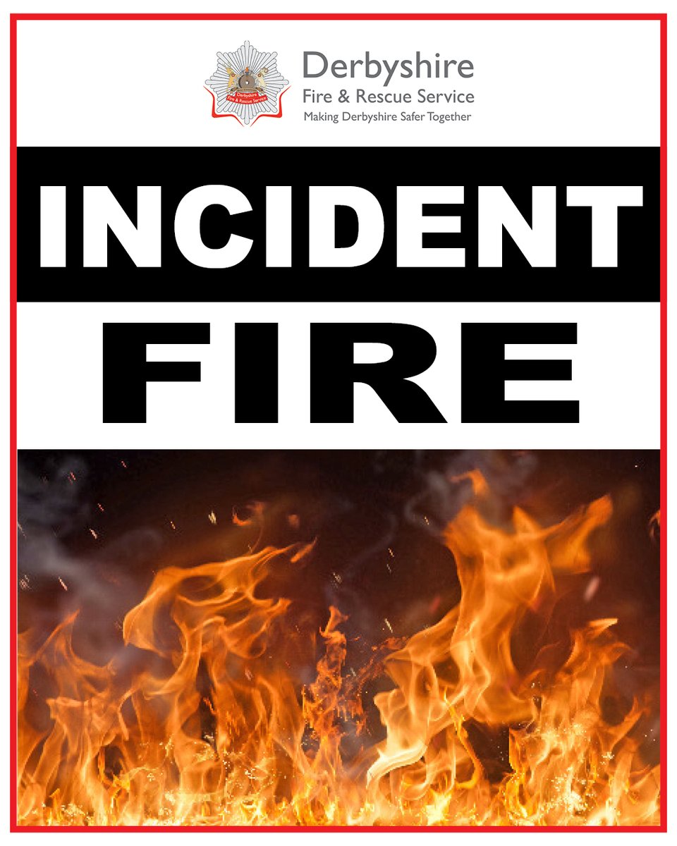 DerbyshireFRS's tweet photo. We currently have six fire engines at a disused building fire on Heanor Road in Ilkeston.

Thank you for all the 999 calls to inform us, but we are now aware and are dealing with the incident.

Please avoid the area &amp; keep your windows and doors closed.

👉https://t.co/DOTS4X1yQz https://t.co/PEWgNCYK3r