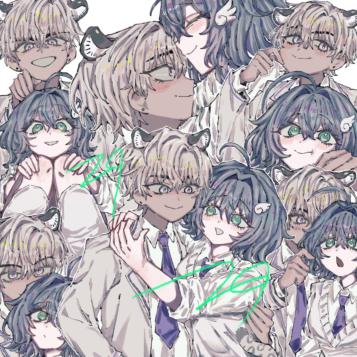 zzzigu0's tweet photo. #커미션 #commission #委托 #コミッション 
🎨 https://t.co/JT9CNHxuPn
