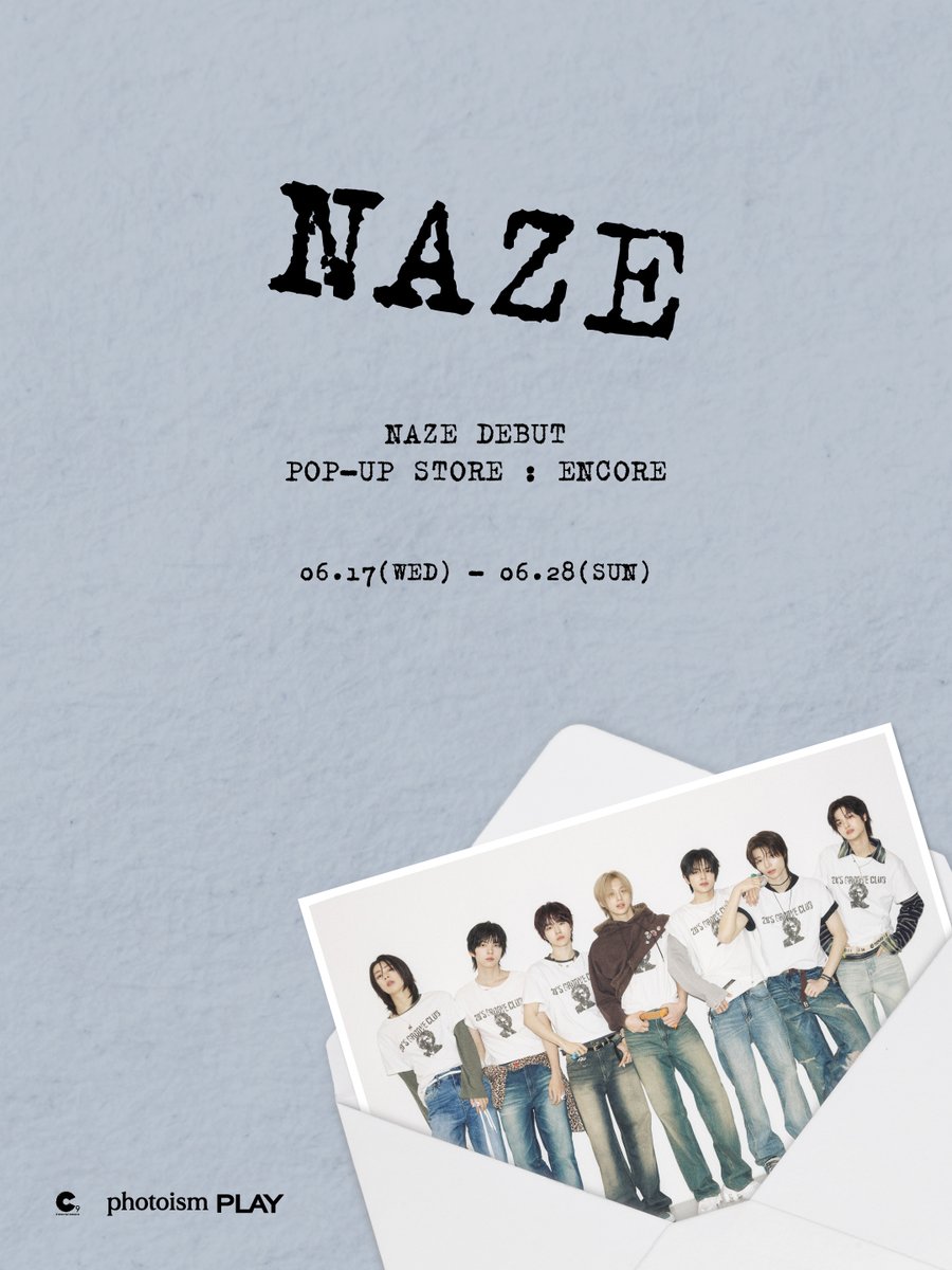 NAZE DEBUT POP-UP STORE : ENCORE SNSイベント💘 NAZE(@NAZE_officl