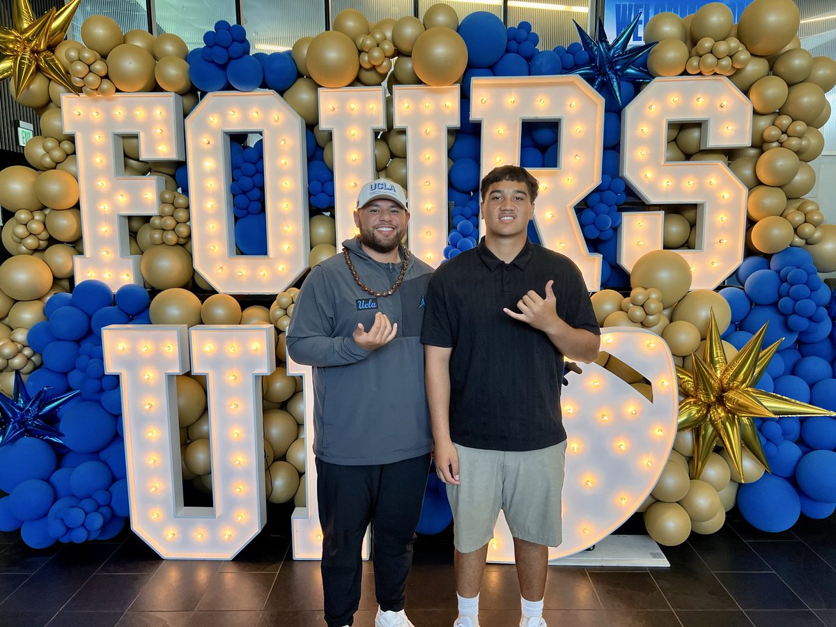 alapa_watson's tweet photo. Blessed to visit @UCLA and see what @UCLAFootball is all about. It was an honor to talk with @CoachSooto about life and the path to becoming a Bruin. Excited to return soon. 

@DLCoachLegi 
@UCLAAthletics 
@BruinNation 
@StoolWestwood 
@UCLARecruiting https://t.co/KEfQX2QKmM