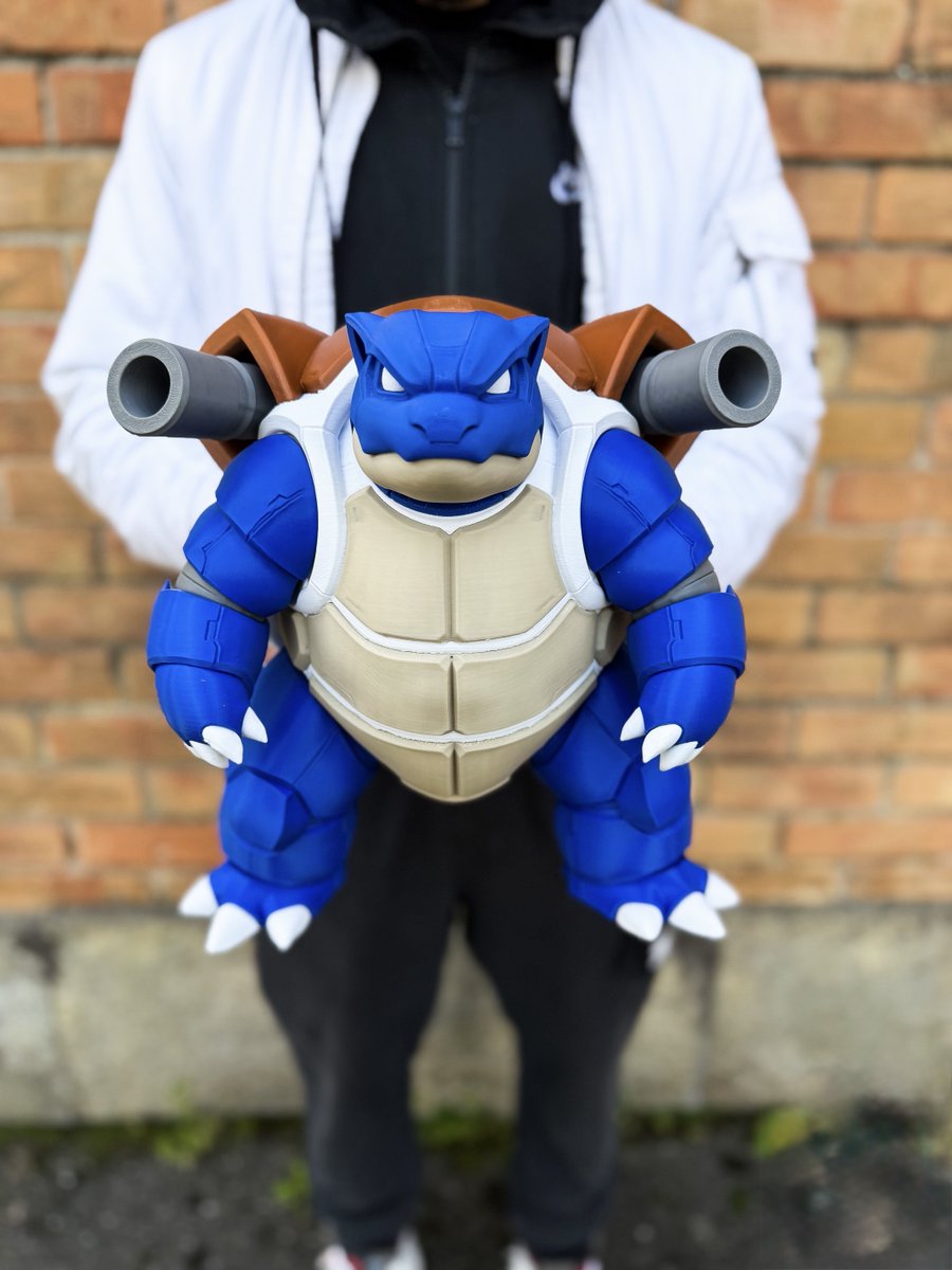 Cults3D's tweet photo. 🐉 Blastoise Mecha Modular FDM Figures | No AMS Required | Multi-Part 3D Print • 3D files
➡️ Download 3D print model: https://t.co/qcACFbqCmG
💡 Designed by thecraftvault https://t.co/RXgoPo0oAk