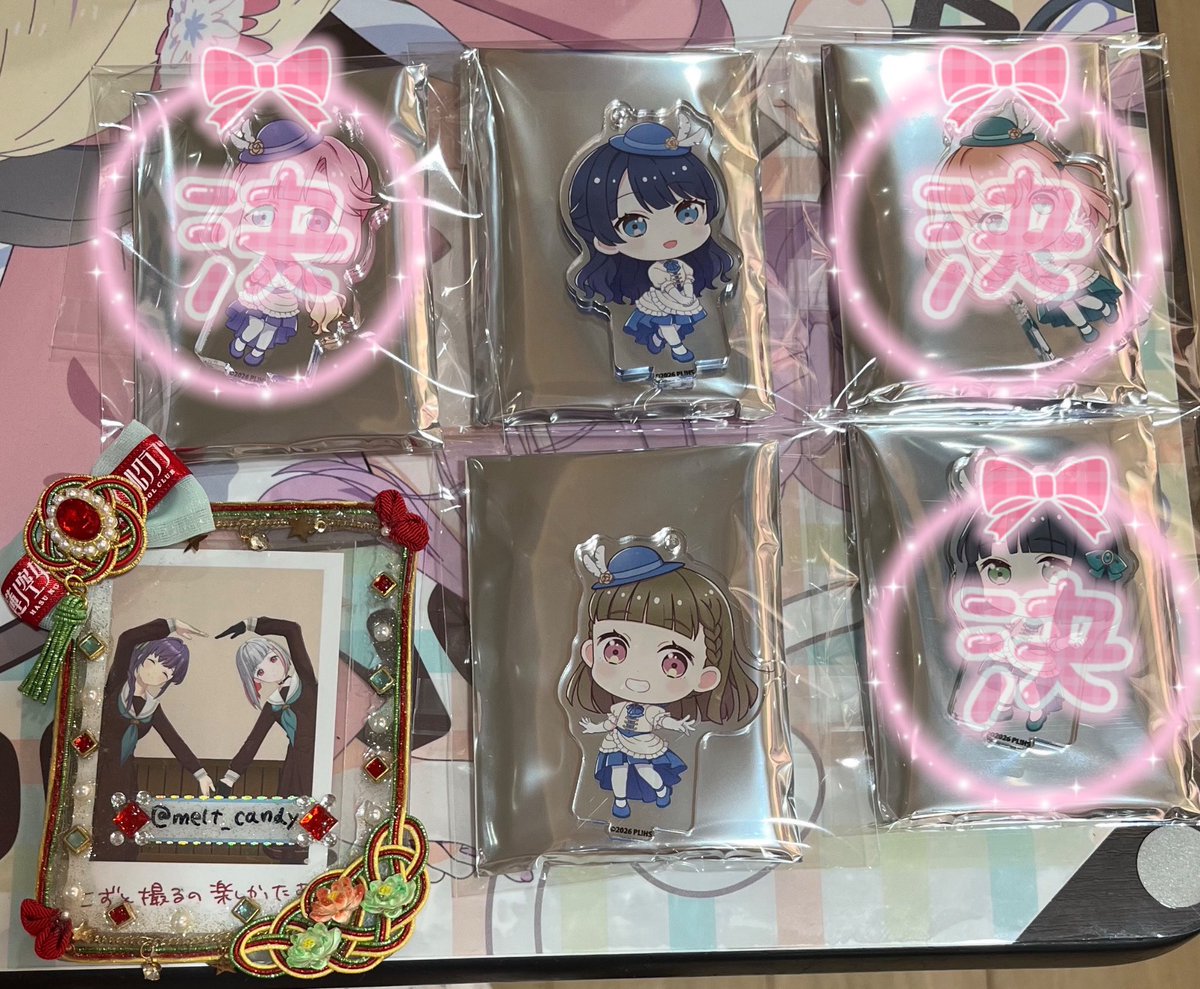 melt_candy's tweet photo. こちらの定価譲渡や枠入りまだ募集中ですのでもしご希望ありましたら…アトレは12日のお昼に整理券確保済です！なにとぞ…！ https://t.co/119bukxK97