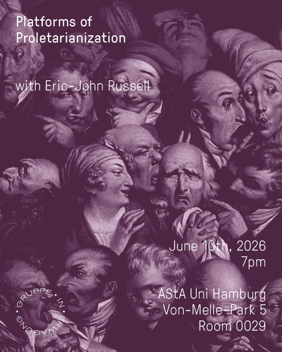 CuredQuail's tweet photo. Tonight in Hamburg, for those nearby... https://t.co/mGmnat4SWf