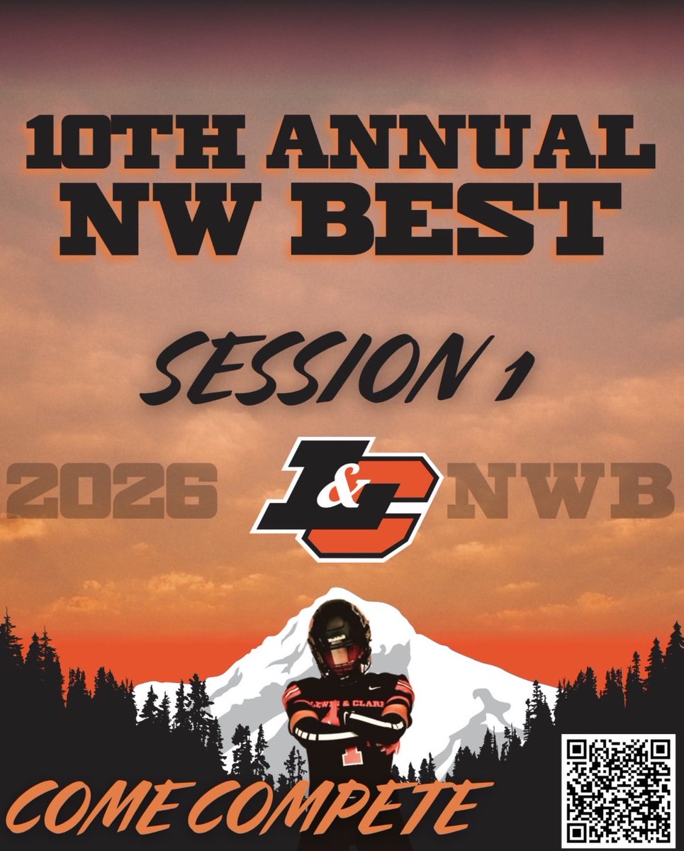 Coleburton_4's tweet photo. Hyped to compete at the NW Best camp on Monday. I will attend session 1! @nwbestshowcase_ @Coach_CHansen @PrepRedzoneOR @LCOttsFB https://t.co/tfxlbdSRHt