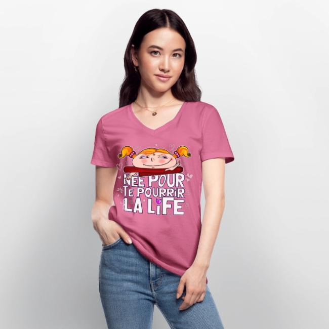 GiachelloB's tweet photo. Avis aux femmes de caractère ! 😌 Affirmez votre style avec ce motif unique "Née pour te pourrir la life".
🔥Dernier jOur pour profiter de -20% sur TOUT votre panier ! C'est le moment de craquer.
👉 https://t.co/7DbOMwlatM
#Humour #ModeFemme #Promo #bonplan #breizhkorser https://t.co/chj9UDWztg