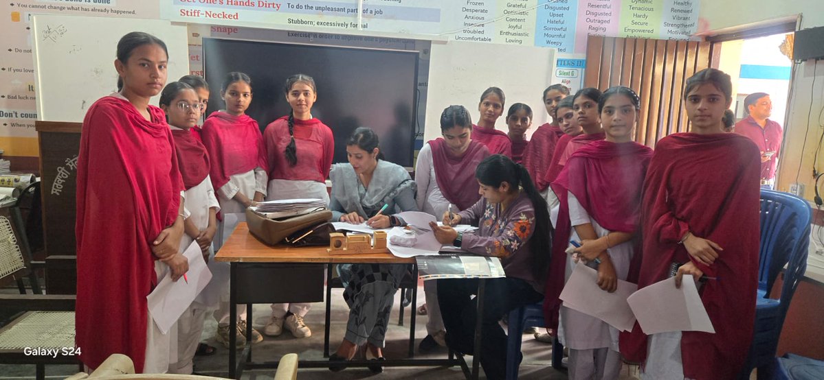 DEGSDT's tweet photo. Outreach activity at 
Government senior secondary school(Girls) , Mansa
 
Number of candidates ~ 50
Dated - 29-05-2026

Topics Covered - 
1- Registration on NCS Portal 
2-Registration in Employment office.
3- Group and individual guidance at Employment office https://t.co/D2MBN9GMAs
