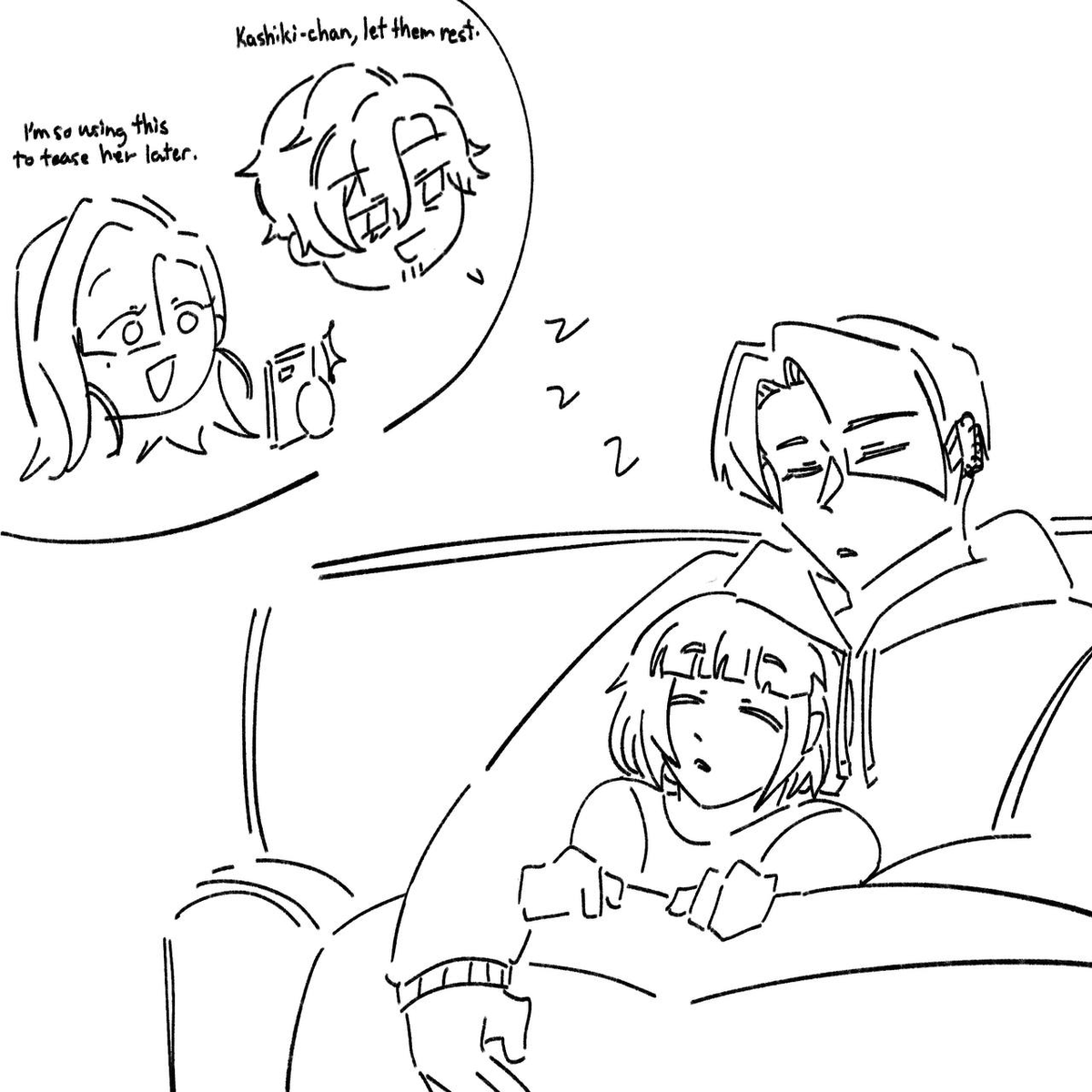 CaramelisedKanD's tweet photo. they have a lot of angst potential but i REFUSE to put them through the wringer anymore. They need slice of life happiness NOW. NOWWWWWWWW. https://t.co/SiOeZXMcmD