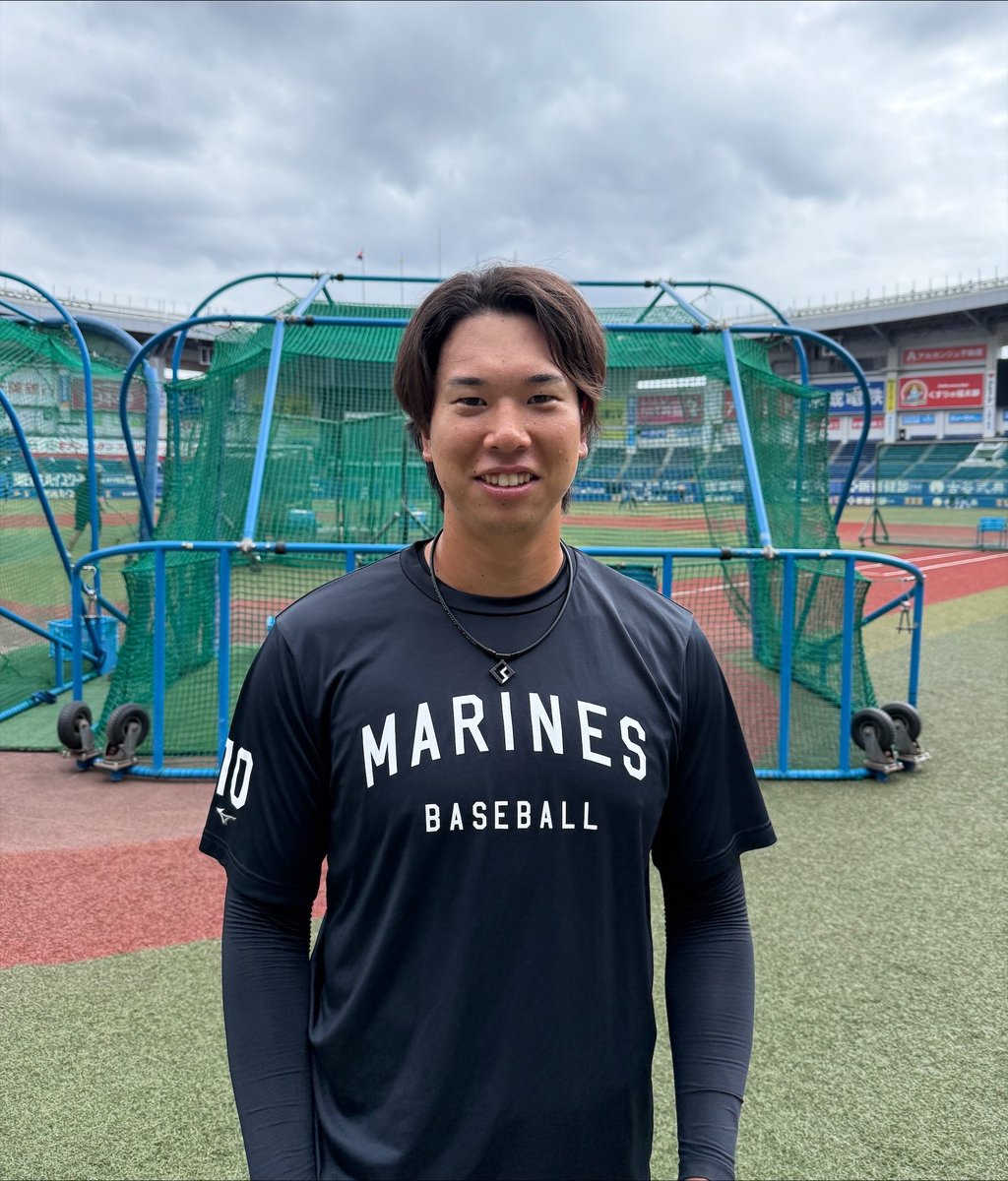 chibalotte_pr's tweet photo. 本日、#上田希由翔 選手が合流です！
#chibalotte #広報 https://t.co/HQEFlGQy47