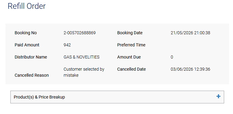 Binit_Ganguly's tweet photo. @IndianOilcl @PMOIndia @MoPNG_eSeva It had been 20 days yet refill had not been delivered. First one dt 21st may was rejected with reason as per scrnshot.who does lpg booking by mistake by paying full amount.
Please arrange to deliver at the earliest I need the refill urgently. https://t.co/Afz9Raw5fJ