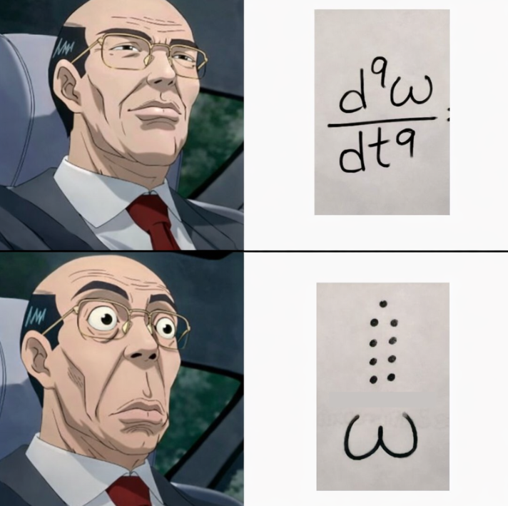 Math_files's tweet photo. Newton's notation https://t.co/iNMoOV5QTN