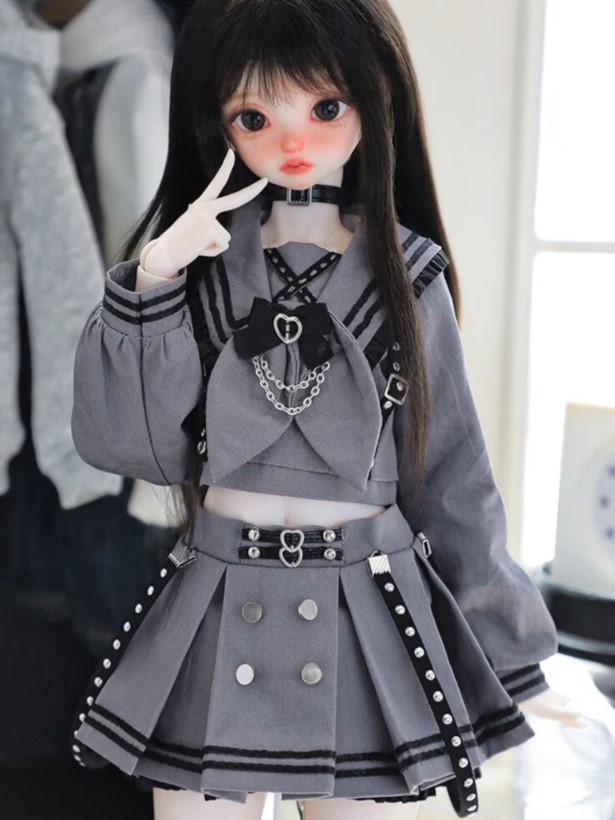 sendoll2007's tweet photo. ★ｵﾝﾗｲﾝSHOP 商品紹介★ 
NO：AF11798
size：MSD/MDD/ 40cm級等 

制服テイストな衣装セット！圧倒的な商品数、クレカ,PayPay,振込みOK！ドール用品はＳＥＮオンラインがお得♪ #BJD #ドール   

・商品詳細→https://t.co/QKWxDkEQi0 https://t.co/tb9zffIXba