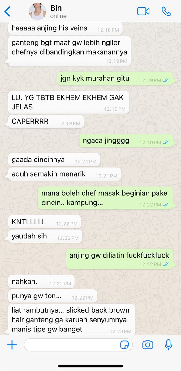 prettiebin's tweet photo. bina &amp; toni naksir chef ganteng https://t.co/7872V4r9kS