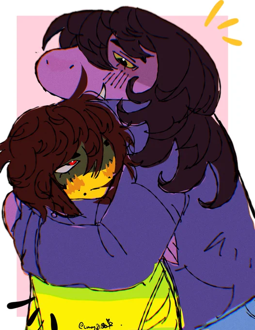 I gotta get back to drawing krusie #deltarune #krusie