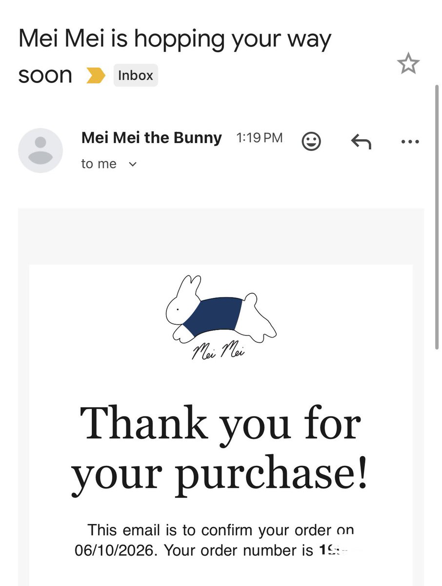 RDRecordsPH's tweet photo. Mei Mei is on the way! 🐇 https://t.co/QWcdnvMWze