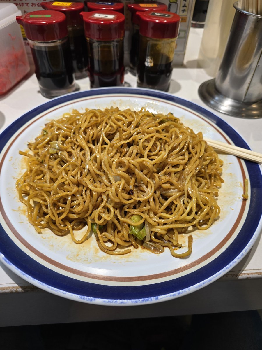 painkiller313's tweet photo. 今日のお昼ごはん
今日も今日とてスーパーです😅
今日も、美味しく頂きました( 〃▽〃)
#今日のお昼ごはん
#やきそば屋
#焼きそば
#スーパージャンボ
#北海道
#札幌市
#札幌グルメ
#札幌ランチ
#中央区
#アスティ45
#B1F https://t.co/gx4hQHyLMo