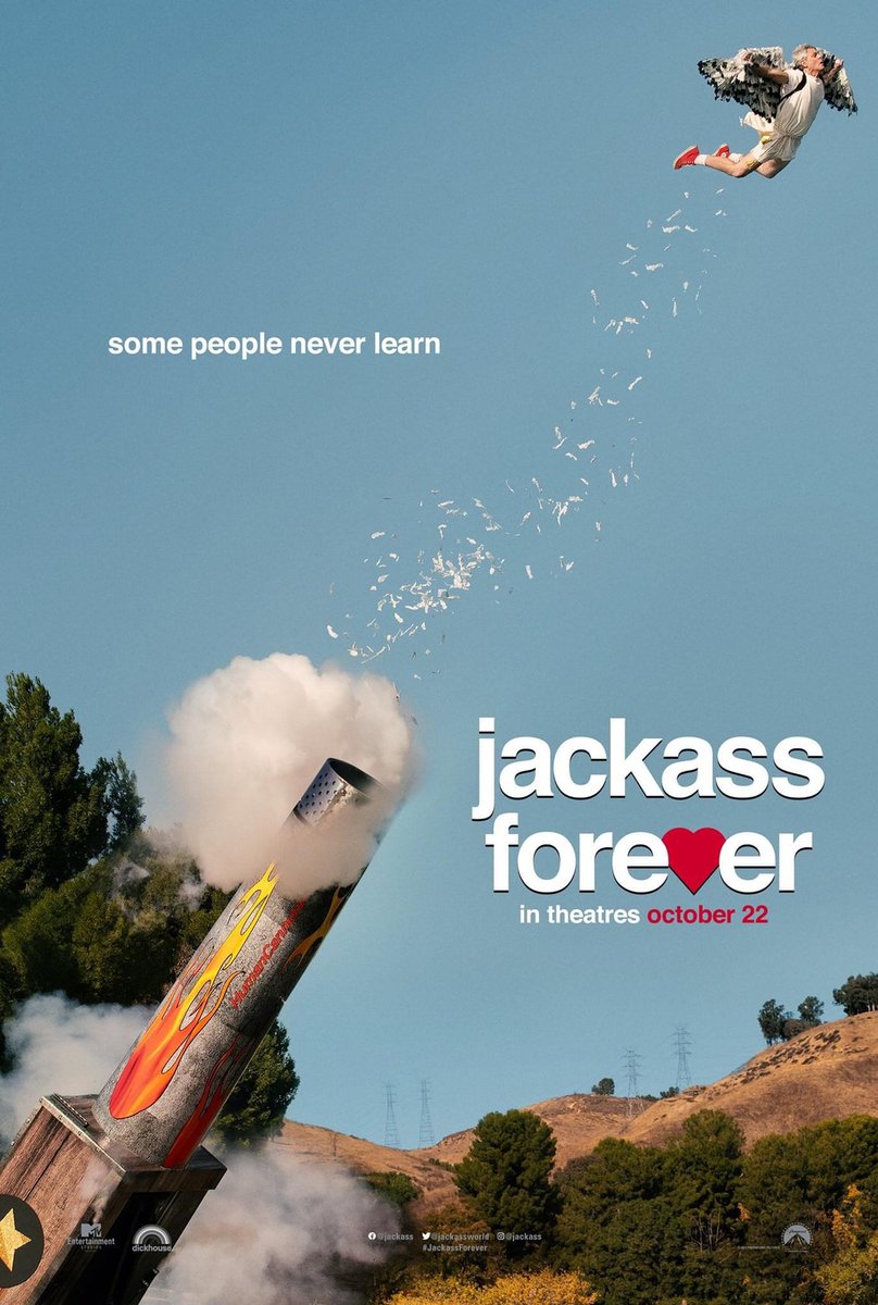 thatkidkali89's tweet photo. We ride. The only non .5 Jackass movie I haven't seen yet. #NowWatching #FirstTimeWatch https://t.co/mUXD5CoLsz