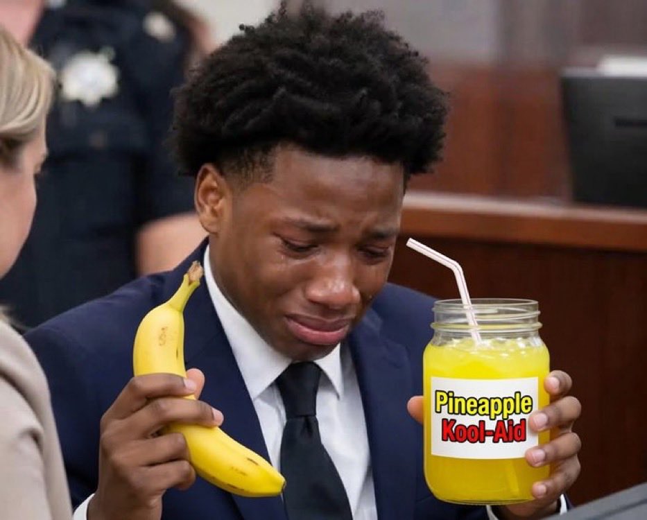tmac1400's tweet photo. @tariqnasheed Go eat some koolaid pineapple and try not to chimp out, negro https://t.co/m7emmUDH1y