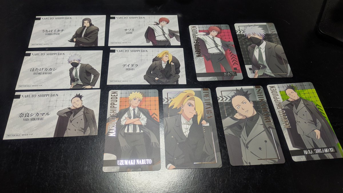 0206025MS's tweet photo. NARUTO ナルト フォーマル  ビジュアルテコレクション カード 特典　定価

譲）お写真のもの　
求）サクラ、サスケor定価＋送料

※ビジュコレはサスケ優先
（引でもアップでも１枚決まれば残りはサクラ可）

検索からでもお気軽にお声がけください

※郵送対応のみ https://t.co/RBTwN6hXNz