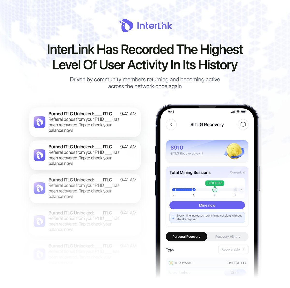 openmainnet's tweet photo. 🚨PIONEERS! June 28 is Pi2Day 🥹🚨  
GCV supporters, hit LIKE and start mining the new project 👉 INTERLINK

Mining is mobile. No hardware. No stress.  
Millions of Pioneers are already stacking.  
This window won’t stay open forever 
👉 Start here 👉 https://t.co/MI6DKl8UvP

👤The DAO 17 proposal has proven its effectiveness. 

I've seen some of my downlines restore their balances in the last few days. This isn't just a consensus mechanism; it speaks to Interlink's vision and shared purpose. 

Interlink is the best project I've ever been a part of, it's built on community. 

🤝Together, we can go further than ever before.

#Interlink #ITL #ITLG