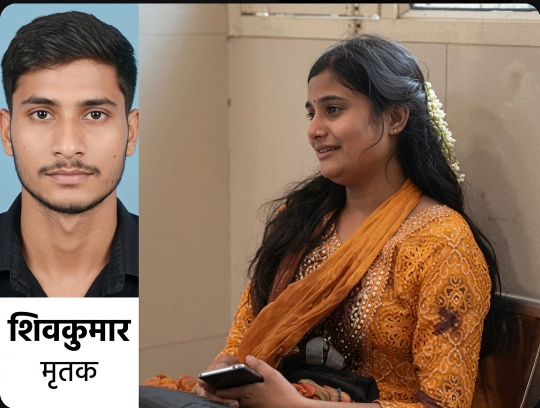 askshivanisahu's tweet photo. मंगलवार दोपहर पुलिस भर्ती परीक्षा देकर लौट रहे शिवकुमार को दिनदहाड़े गोली मार दी गई। परीक्षा केंद्र से सिर्फ 500 मीटर दूर बाइक सवारों ने स्कॉर्पियो घेरकर कनपटी में गोली चला दी। शिवकुमार की मौके पर मौत हो गई।

पत्नी आकांक्षा ने अपने भाई मंजीत, पिता और रिश्तेदारों पर हत्या का आरोप लगाया है। 

आकांक्षा के मुताबिक लव मैरिज से घर वाले नाराज थे। कई बार जान से मारने की धमकी मिली थी। इसी डर से दोनों घर छोड़कर मुजफ्फरनगर में रिश्तेदार के पास रहने लगे थे।

शिवकुमार की SSF में नौकरी लग गई थी। 3 मार्च को ज्वाइनिंग लेटर आया था, लेकिन ज्वाइन करने से पहले ही जान चली गई।

आकांक्षा ने बताया - "शादी के बाद हम खुश थे। वो कहते थे सब सही हो जाएगा।" 

लोगों के आने पर हमलावर भाग गए। पुलिस हर एंगल से जांच कर रही है।