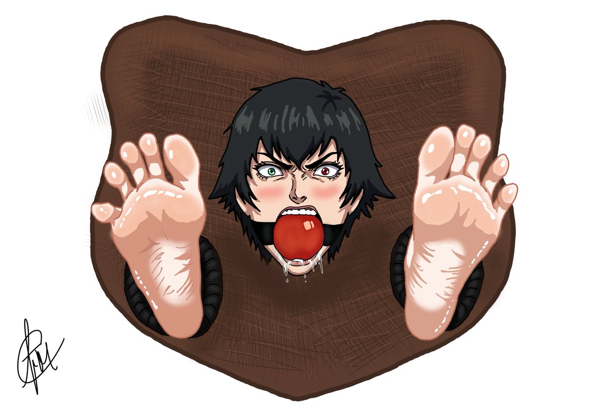 BARERUNNER11221's tweet photo. Witness your defeat my stinky trophy 1/3 (Lady from DMC, commission for a good friend, thanks for the support) #nsfwtwt #footfetısh https://t.co/FY3MomuQL9