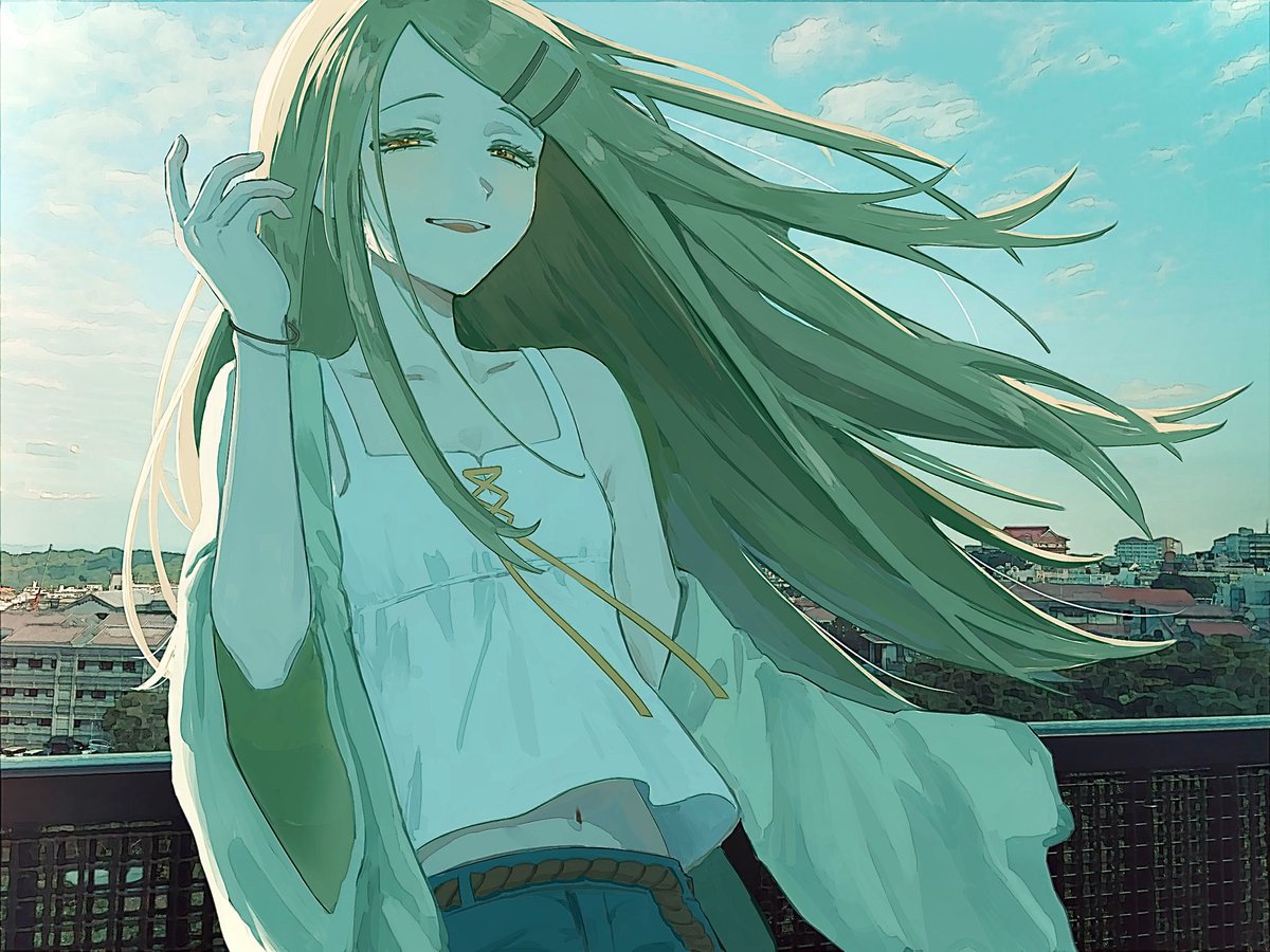 Talrupaaa's tweet photo. 顔だけ見たら細部の描き込みちゃんと見えてまあまあ良い感じなのに引きで見るとなんかパッとしない　他の部分の塗りが雑すぎるのかバランスが悪いのか色味が悪いのか… https://t.co/3SYrHGTvEM