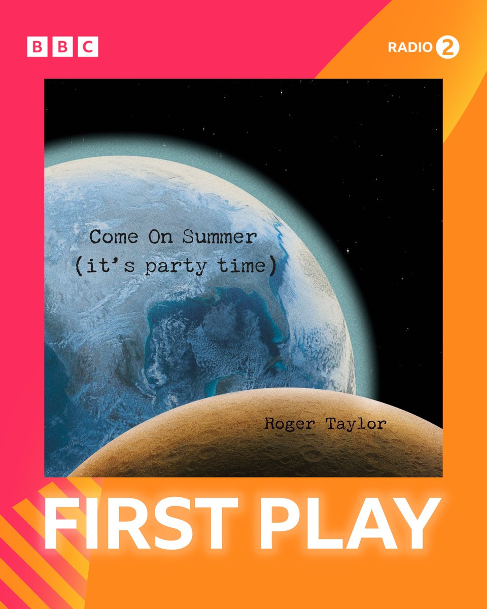 QueenWillRock's tweet photo. 🚨 Tune in to @bbcradio2 at 10.55am to hear the world’s first play of Roger Taylor’s new track "Come On Summer (It’s Party Time)" featuring the Ndlovu Youth Choir.
Listen now:  https://t.co/l4j4ipNUo3 https://t.co/trzZDhTzMN