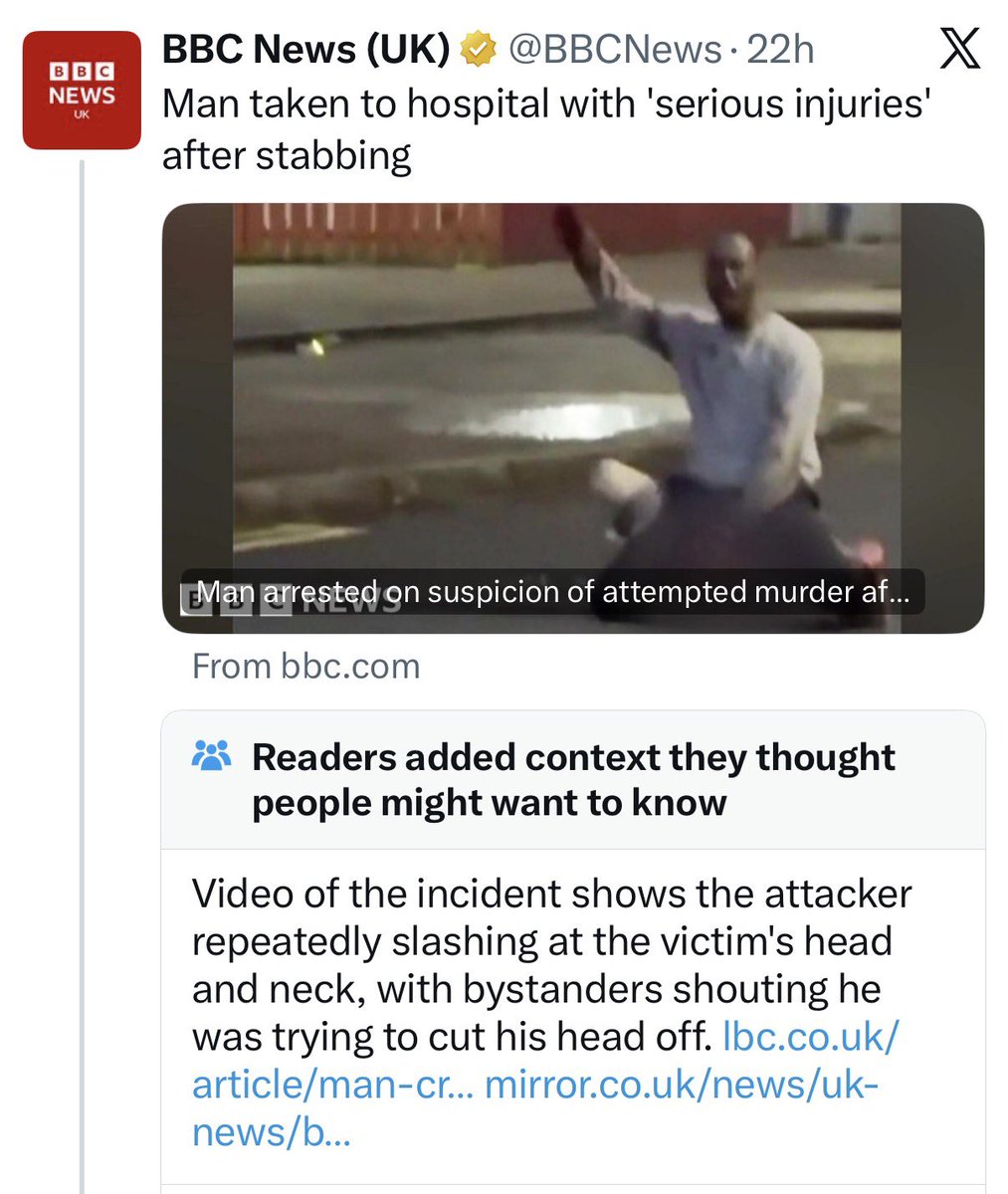 libsoftiktok's tweet photo. This is insane

BBC just can’t help themselves. They have to protect the foreign invaders

Garbage https://t.co/mcywaxPqsi