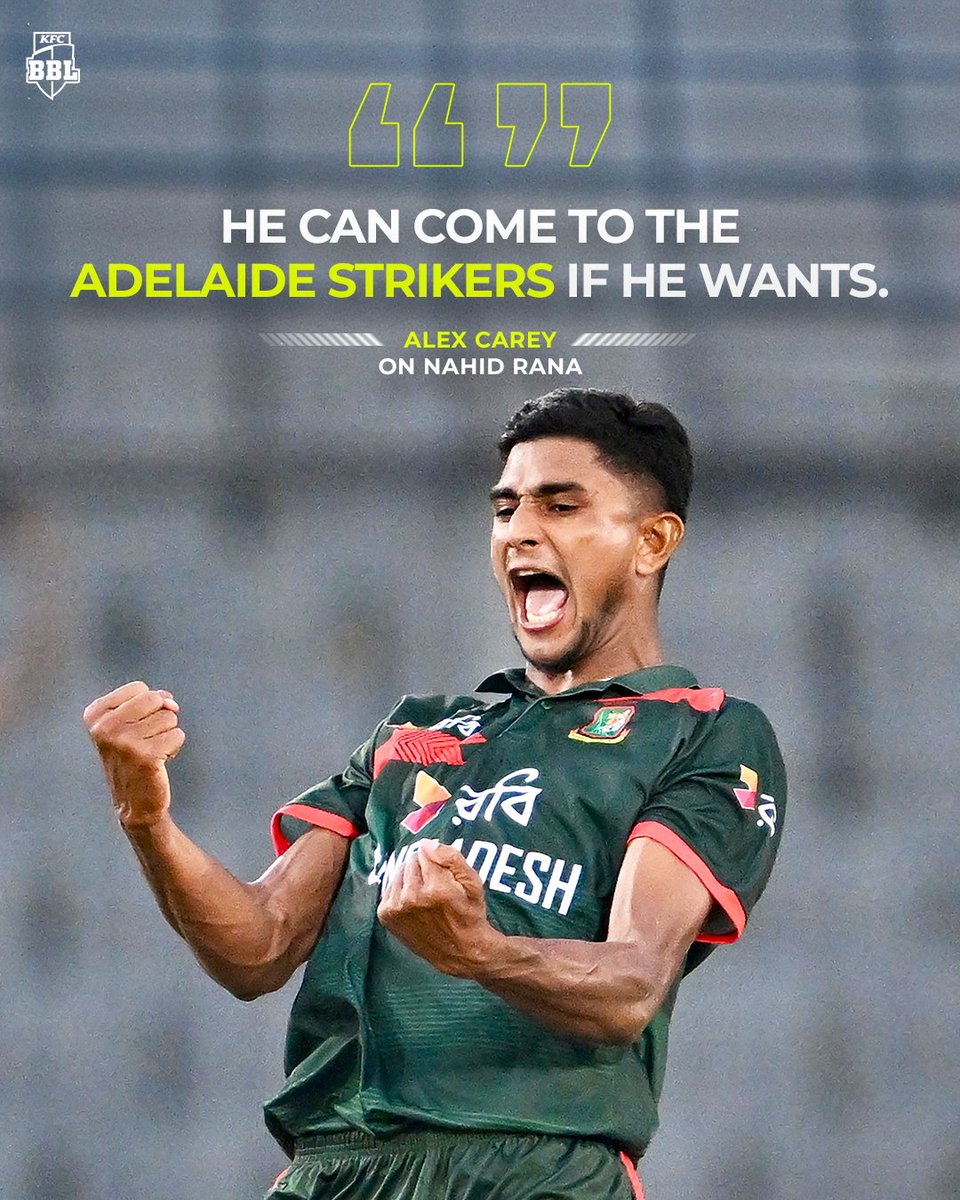 BBL's tweet photo. Could we see Bangladesh speedster Nahid Rana in #BBL16... 👀 https://t.co/7Oj1PR3olA