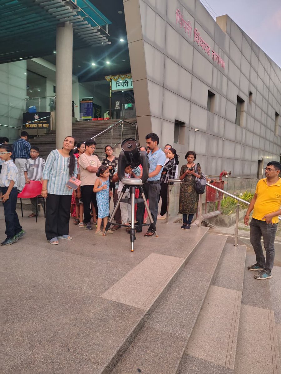 PC_SciencePark's tweet photo. 🔭The Sky Observation Program organized by P C Science Park on 9 June 2026 turned into 𝒂 𝒎𝒆𝒎𝒐𝒓𝒂𝒃𝒍𝒆 𝒂𝒔𝒕𝒓𝒐𝒏𝒐𝒎𝒊𝒄𝒂𝒍 𝒆𝒙𝒑𝒆𝒓𝒊𝒆𝒏𝒄𝒆 𝒇𝒐𝒓 𝒂𝒍𝒍 𝒔𝒌𝒚 𝒆𝒏𝒕𝒉𝒖𝒔𝒊𝒂𝒔𝒕𝒔. https://t.co/BW5OkatOei