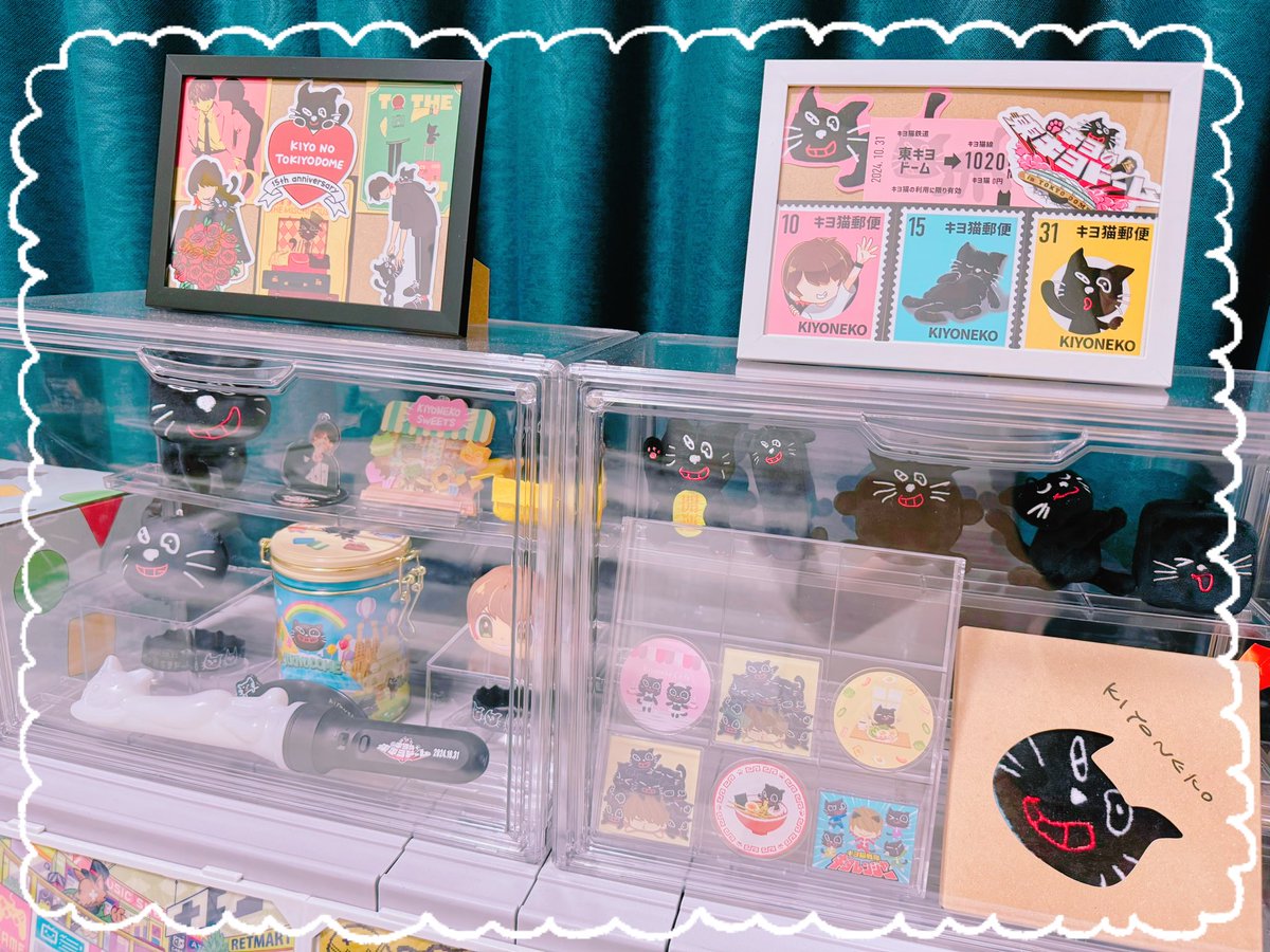 yu_taigo's tweet photo. 過去グッズディスプレイ✨
キヨの東キヨドーム in TOKYO DOME編

#キヨ
#グッズ
#東キヨドーム
#ゲーム実況
#推し活 https://t.co/jdOuOHpFlK