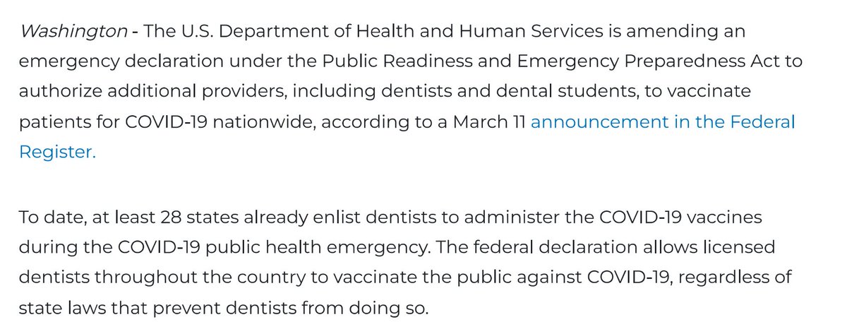 dbh25's tweet photo. @HealthRanger We still don't know which dentists received covid vaccines from the federal gov or how they were administered, and HHS won't even release it under FOIA requests https://t.co/SaLFHormhG