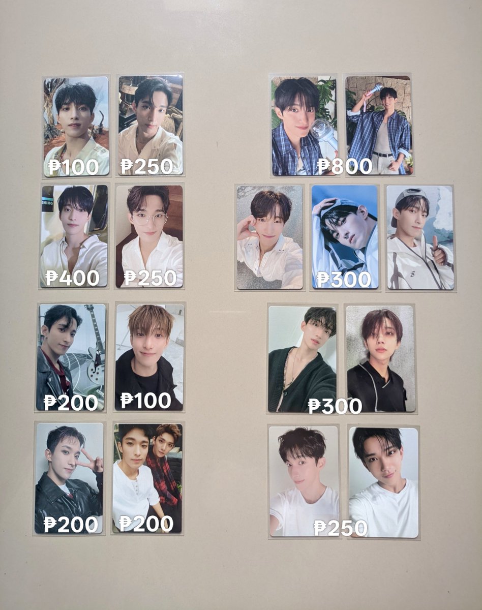 kyeomchipakchi's tweet photo. wts lfb svt dokyeom joshua kyeomshu seoksoo pc ph 

tingi / set 
payo (prio) / 1 week dop 
will give discounts if getting more (⁠◠⁠‿⁠◕⁠)

if take all: ₱3,200 all in 

x sensi and rush shipping https://t.co/cnjN1IWTIo