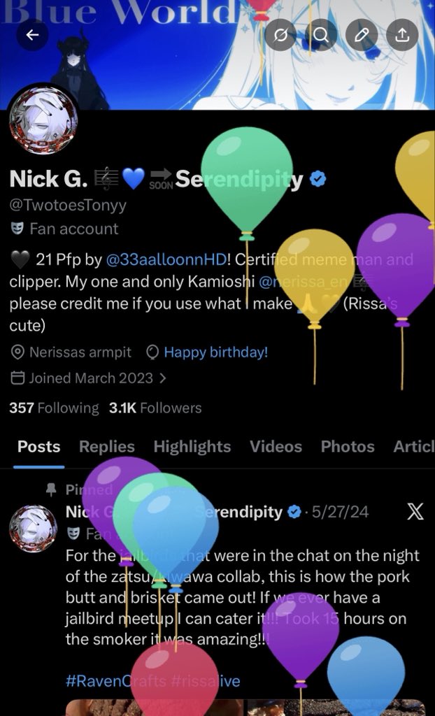 TwotoesTonyy's tweet photo. I don’t know about you, but I’m feelin 22 😀 this birthday really snuck up on me 😭😭😭 https://t.co/tq9dNQvIYd