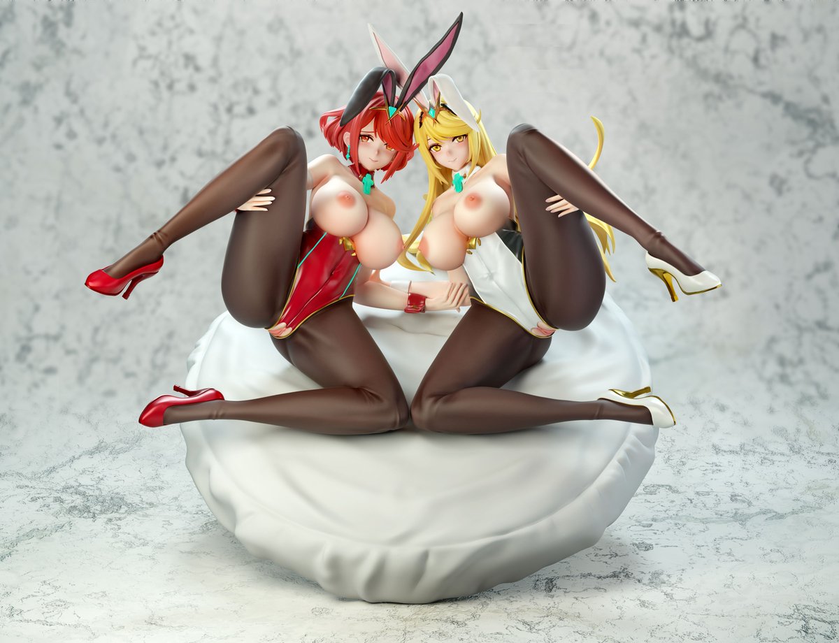 orz_GK's tweet photo. Bunny Girl Pyra X Mythra 😍
📣Pre order
🧰Studio: NTR studio
📌Product name: Pyra X Mythra Bunny Girl Xenoblade Chronicles
🌐Official Website: https://t.co/vXQqBwVwE7
Delivery time: 2026 Q4
#orzgk #orzgkfigure #XenobladeChronicles https://t.co/kWSlnVGRRy