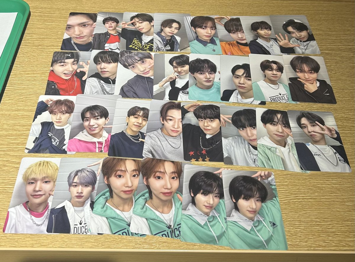 5_kh10's tweet photo. PRODUCE 101JAPAN 新世界日プタワレコカフェポストカード ファイナルトレカ 練習着トレカ 交換

【譲】 画像のもの

【求】 ポストカード 倉橋吾槙のみ
         ファイナルトレカ  倉橋(制服）
         練習着トレカ   倉橋、金安
         金安は制服も求めてます( ᵕ ᵕ̩̩ )
     
n:1検討します

郵送、または13日名古屋コラボカフェにて交換

心当たりのある方リプお願いいたします
異種交換も検討します

#日プ新世界交換 #PRODUCE101JAPAN交換
