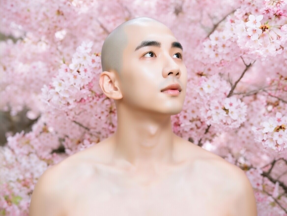 BT88447's tweet photo. 💫清潔そうな美青年を略取して丸裸にして緊縛し、ディルドぶち込んだあと唾や白濁汁で屈辱的に剃髪して貶め、瑞々しく煌く青白頭にゴールデンシャワー��浴びせて汚し捲り、美青年の内に潜んでいるナルシスティックなＭ性を徐々に引き出させ、ついには悶えながら白濁汁を激発射させるところまで持っていけたら、俺は坊主神。💫
～If I could abduct a clean-cut, handsome young man, strip him naked and tie him up, force a dildo inside him, then humiliate and degrade him by shaving his head using spit and semen, drench his fresh, gleaming bluish-white scalp with golden showers until it's thoroughly soiled, gradually draw out the narcissistic masochism hidden within him, and ultimately bring him to the point where he writhes in ecstasy as he ejaculates—then I would be the God of the Shaven Head.～