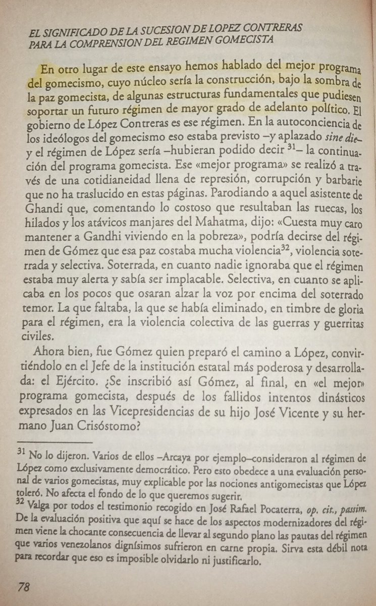 alejandroluisnl's tweet photo. Diego Bautista Urbaneja sobre las instituciones y orden que el gomecismo dejaría al país: https://t.co/Sw1cjQ9ub8