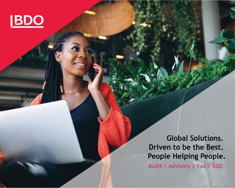 ZBTLive's tweet photo. Global Solutions. Local Impact.

Whether you're growing a startup, scaling an enterprise, or navigating a complex business environment, BDO delivers trusted expertise in Audit, Advisory, Tax, and Business Services Outsourcing to help you achieve your goals. https://t.co/vDwreiDfEO