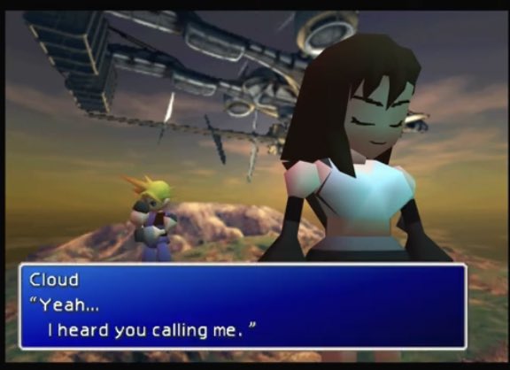 TifaTheMonk's tweet photo. The Highwind scene is specifically tailored for Cloud and Tifa’s relationship.

The dialogue is centered on their bond. Cloud reflecting on his promise to Tifa, Tifa recalling their time in the Lifestream, and now how close they have gotten.

It’s made for them and them alone ✨ https://t.co/CBsI9BGRtO